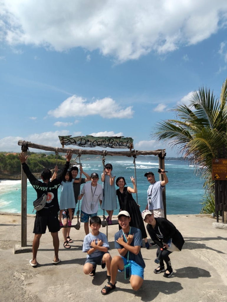 レンボンガン島ツアーの様子 1