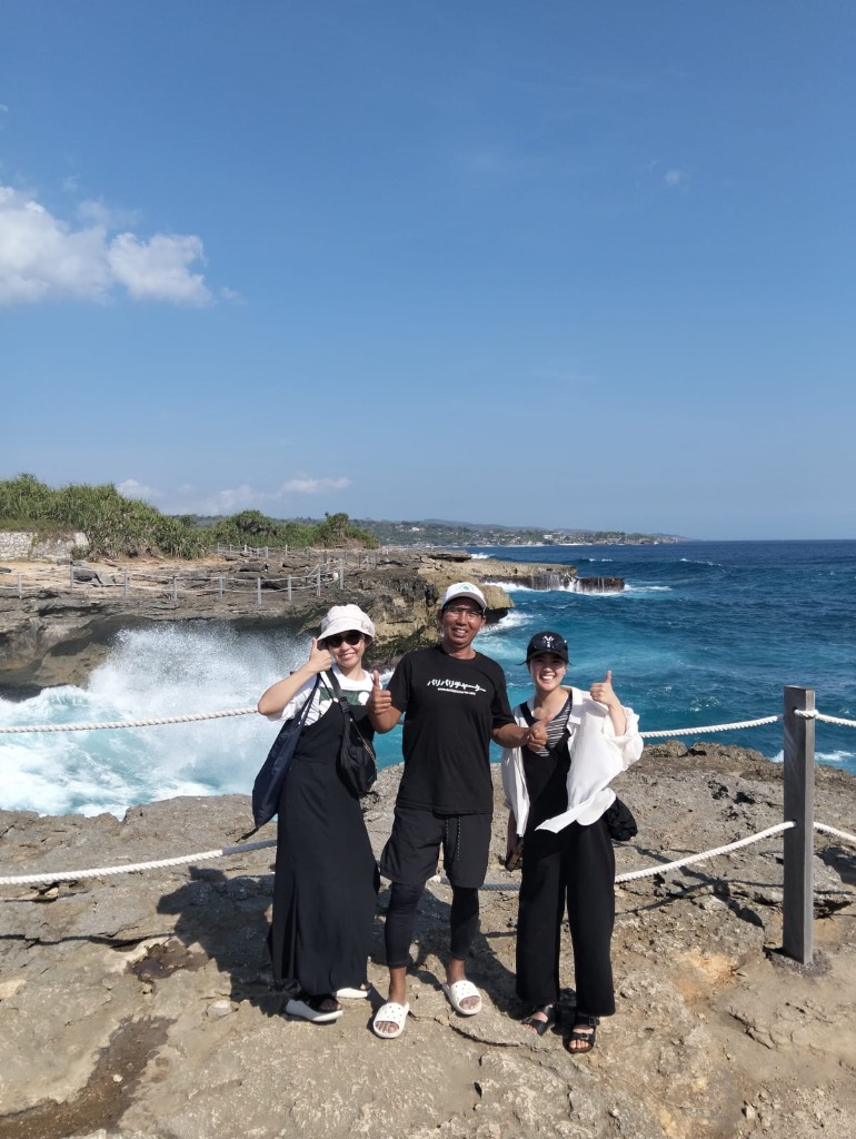 レンボンガン島ツアーの様子 2