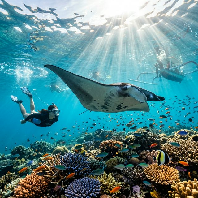 3スポットシュノーケリングツアー